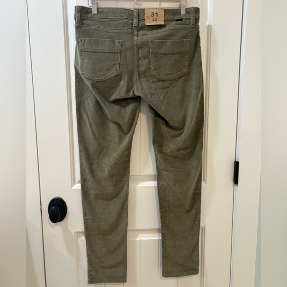 Patagonia Fitted Corduroy Pants Sage Khaki Women’s Size 31 - Picture 3 of 7